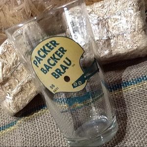 Green Bay Packer Beer Glass